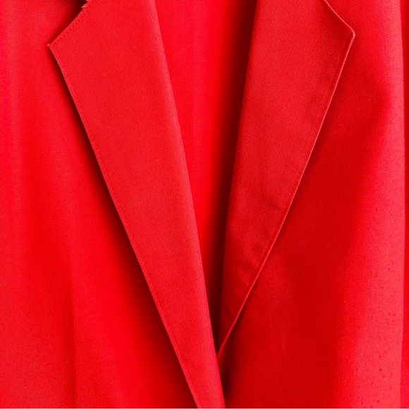 Red Vintage ColorMates Summer Blazer - Picture 3 of 6
